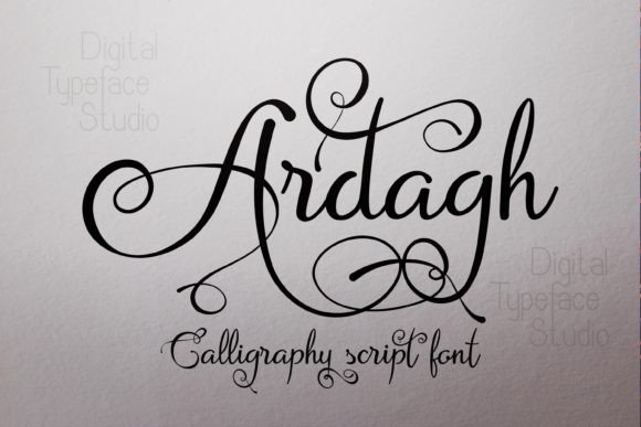 Ardagh: A Handwritten Typeface for Modern Editorial Design