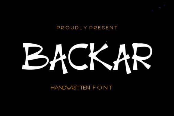 Backar: The Bold Handwritten Typeface for Real Business Branding