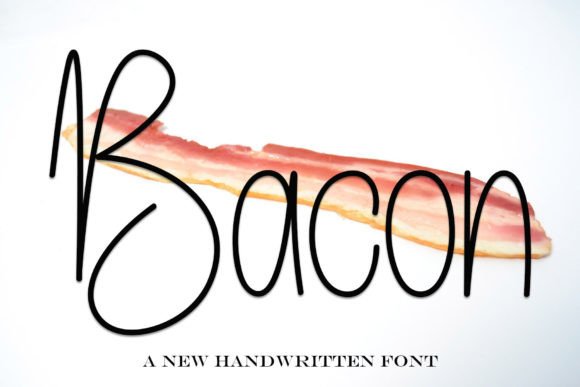 Bacon: The Handwritten Typeface That Elevates Digital Branding