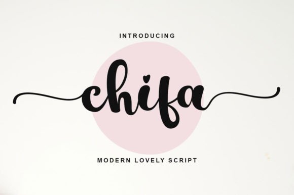 Chifa: The Handwritten Typeface for Modern Editorial Design