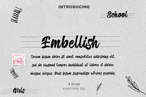 Embellish: The Script Typeface That Elevates Your Brand Story