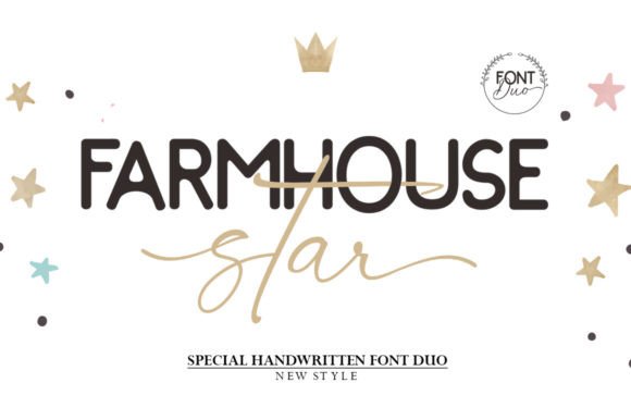 Farmhouse Star: The Premium Typeface for Authentic Brand Identity