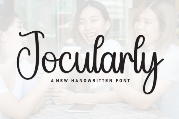Jocularly: The Sweet Handwritten Typeface for Handmade Brands
