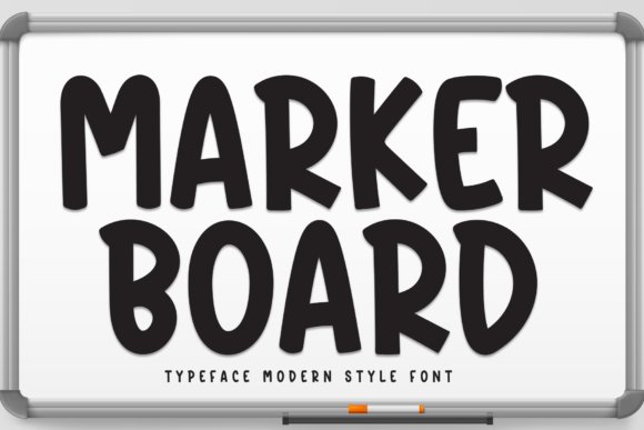 Marker Board Typeface: A Sweet Handwritten Style for Web Design
