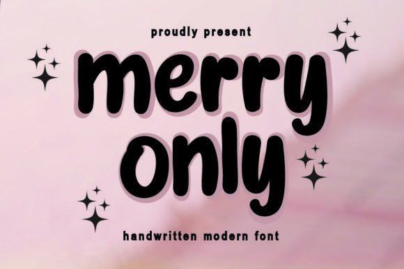 Merry Only: The Handwritten Typeface That Brings Warmth to Branding