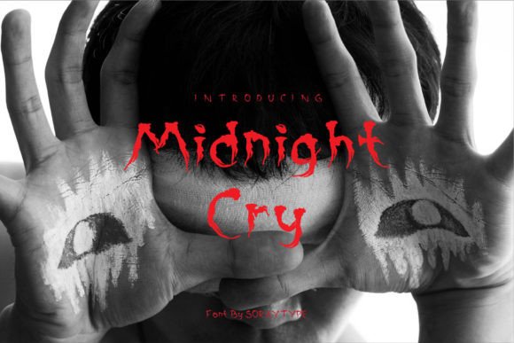 Midnight Cry: A Handmade Script Font for Bold Web Design
