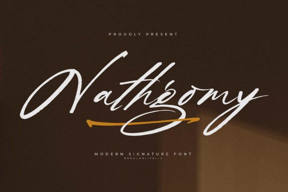 Nathgomy: The Handwritten Typeface That Elevates Campaign Visuals