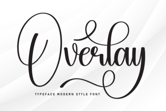 Overlay: The Elegant Handwritten Font for Handmade Crafts