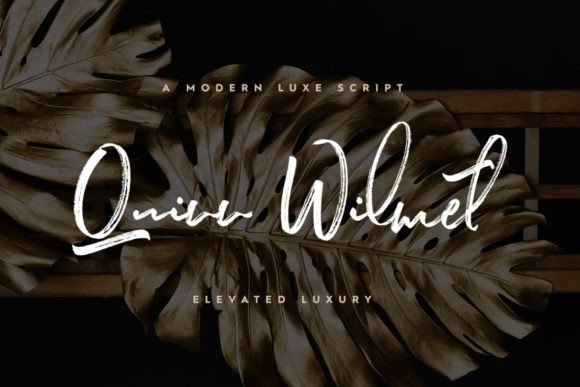 Quinn Wilmet: The Luxurious Script Font for Handmade Creators