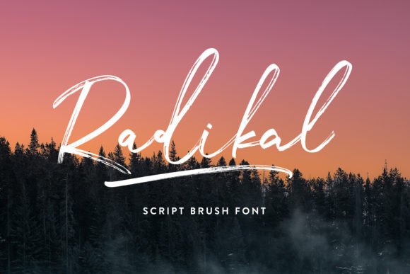 Radikal: A Hand-Drawn Typeface for Modern Editorial Design