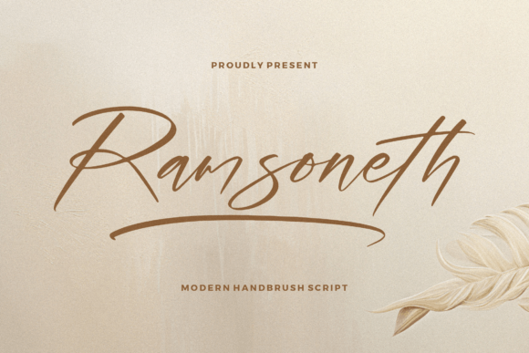 Ramsoneth: The Enchanting Handwritten Typeface for Modern Campaigns