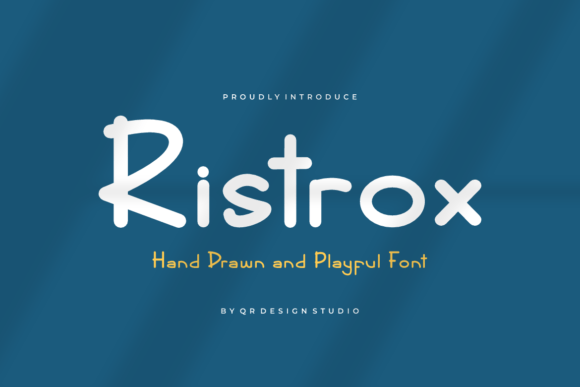 Ristrox: A Handwritten Typeface for Modern Editorial Design