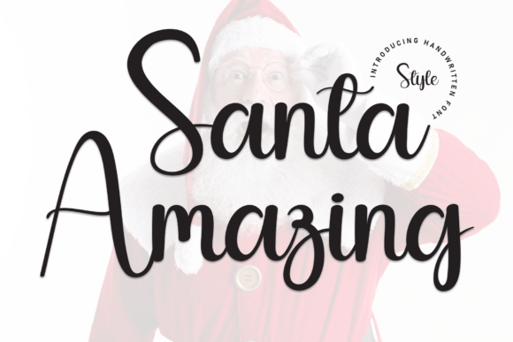 Santa Amazing: The Handwritten Typeface That Elevates Campaign Visuals