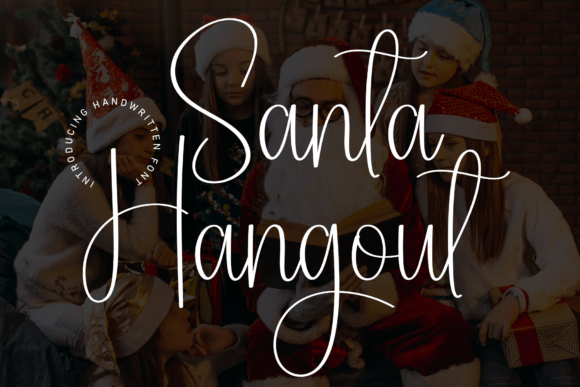 Santa Hangout: A Timeless Typeface for Handmade Brands