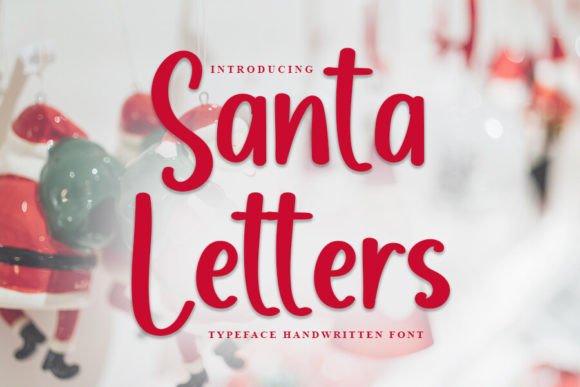 Santa Letters: The Perfect Handwritten Font for Crafters and Sellers