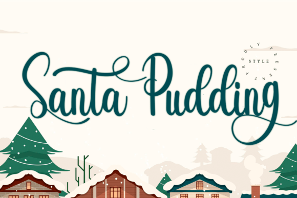 Santa Pudding: The Playful Handwritten Font for Authentic Branding