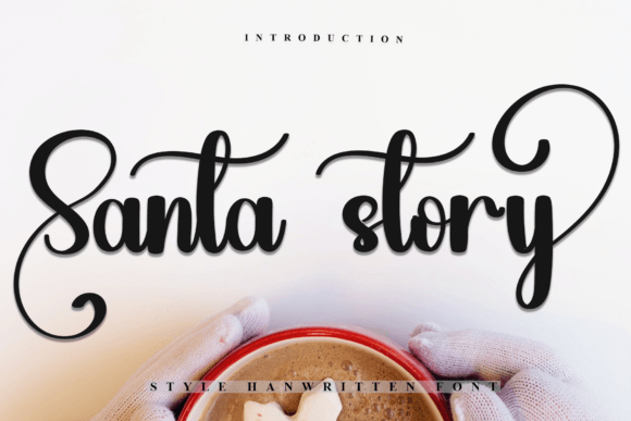 Santa Story: The Festive Typeface for Handmade Holiday Designs