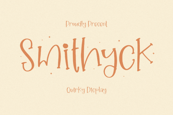 Smithyck: A Quirky Display Typeface for Bold Campaigns