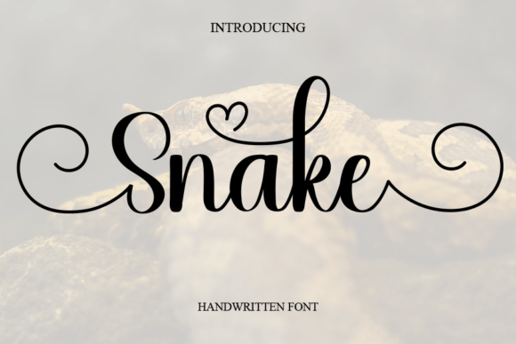 Snake: A Charming Script Amp for Elegant Branding