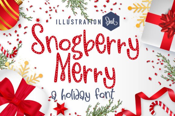 Snogberry Merry: A Whimsical Typeface for Modern Editorial Design