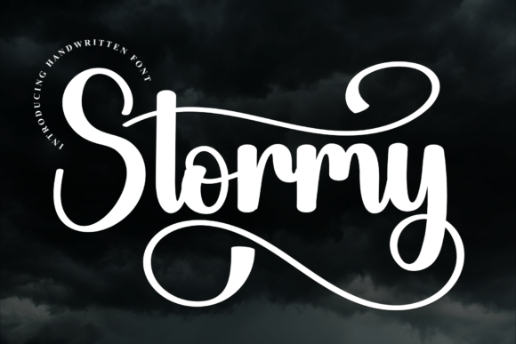 Stormy: The Friendly Handwritten Typeface That Elevates Campaign Visuals