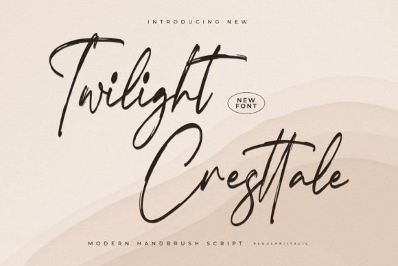 Twilight Cresttale: The Elegant Script Font for Polished Branding
