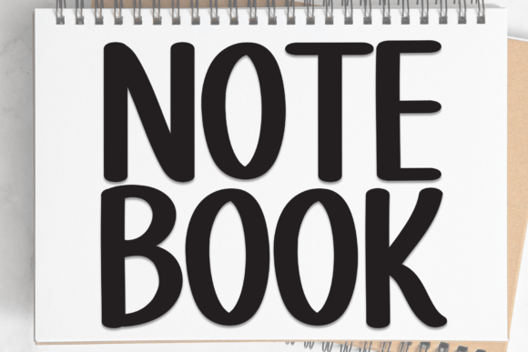 Why Note Book Font Is the Perfect Typeface for Small Business Branding