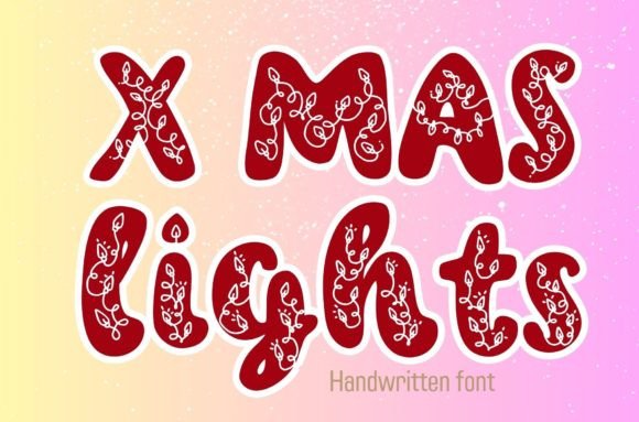 Xmas Lights: The Handwritten Typeface That Elevates Holiday Campaigns
